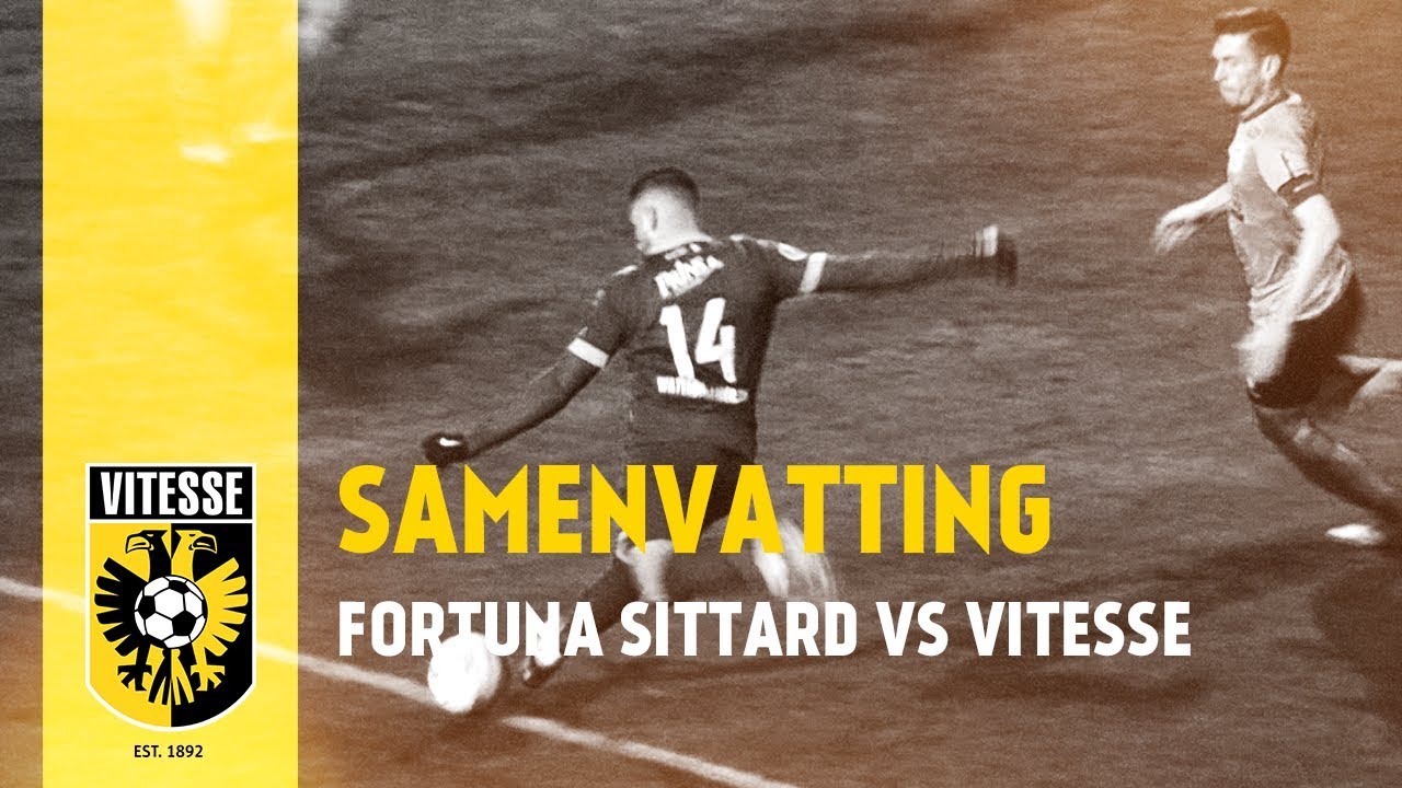 Samenvatting Fortuna Sittard vs Vitesse