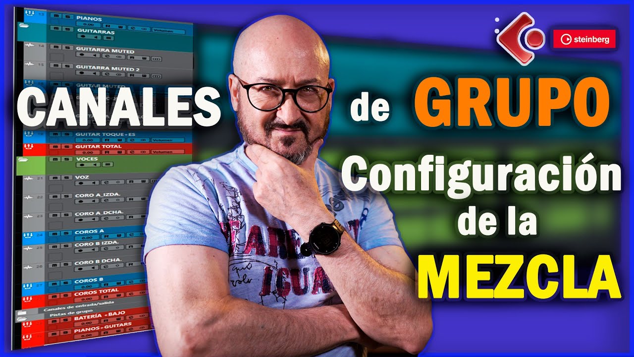 Como CONFIGURAR el RUTEO en la MEZCLA con CUBASE