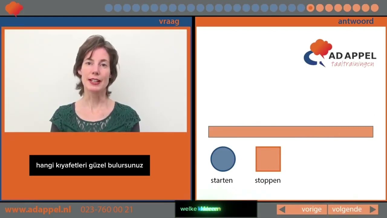 Dutch Inburgering Exam - A1 speaking 60 questions türkçe altyazı 2025