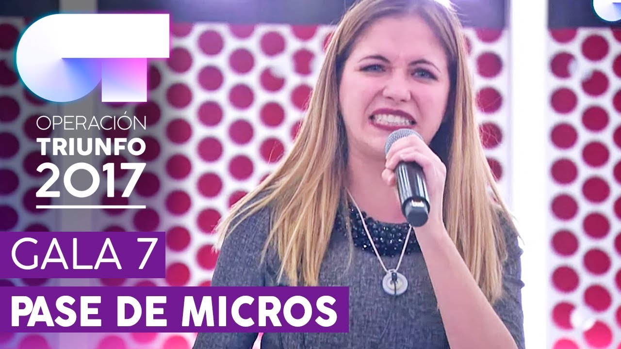 NI UN PASO ATRÁS - Mireya | Segundo pase de micros para la Gala 7 | OT 2017