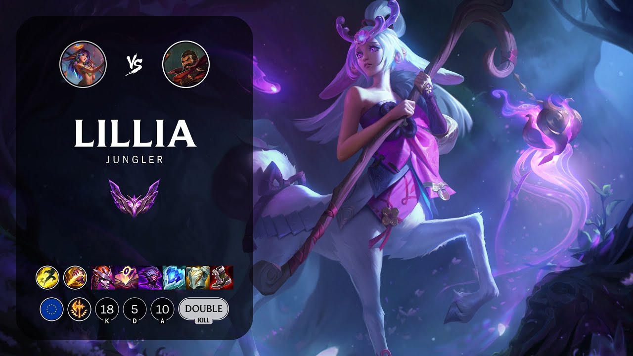 Lillia Jungle vs Graves - EUW Master Patch 13.17