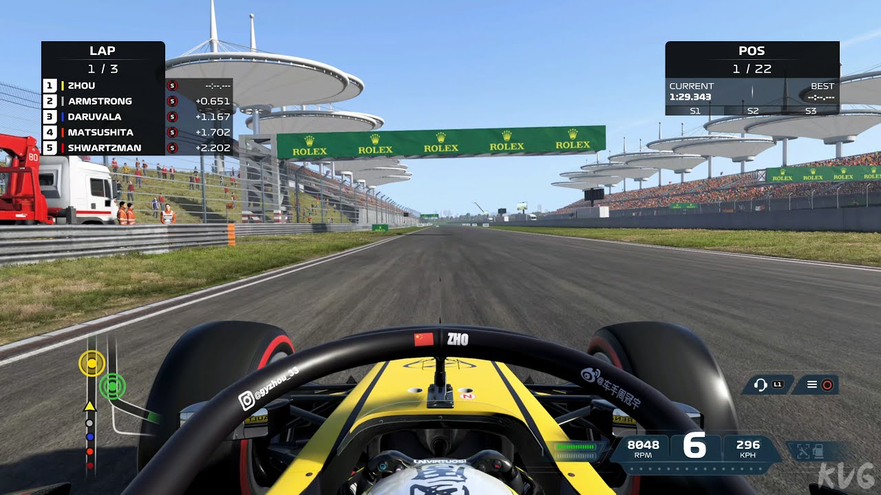 F1 2021 - Guanyu Zhou (F2 2020) Gameplay (PS5 UHD) [4K60FPS]