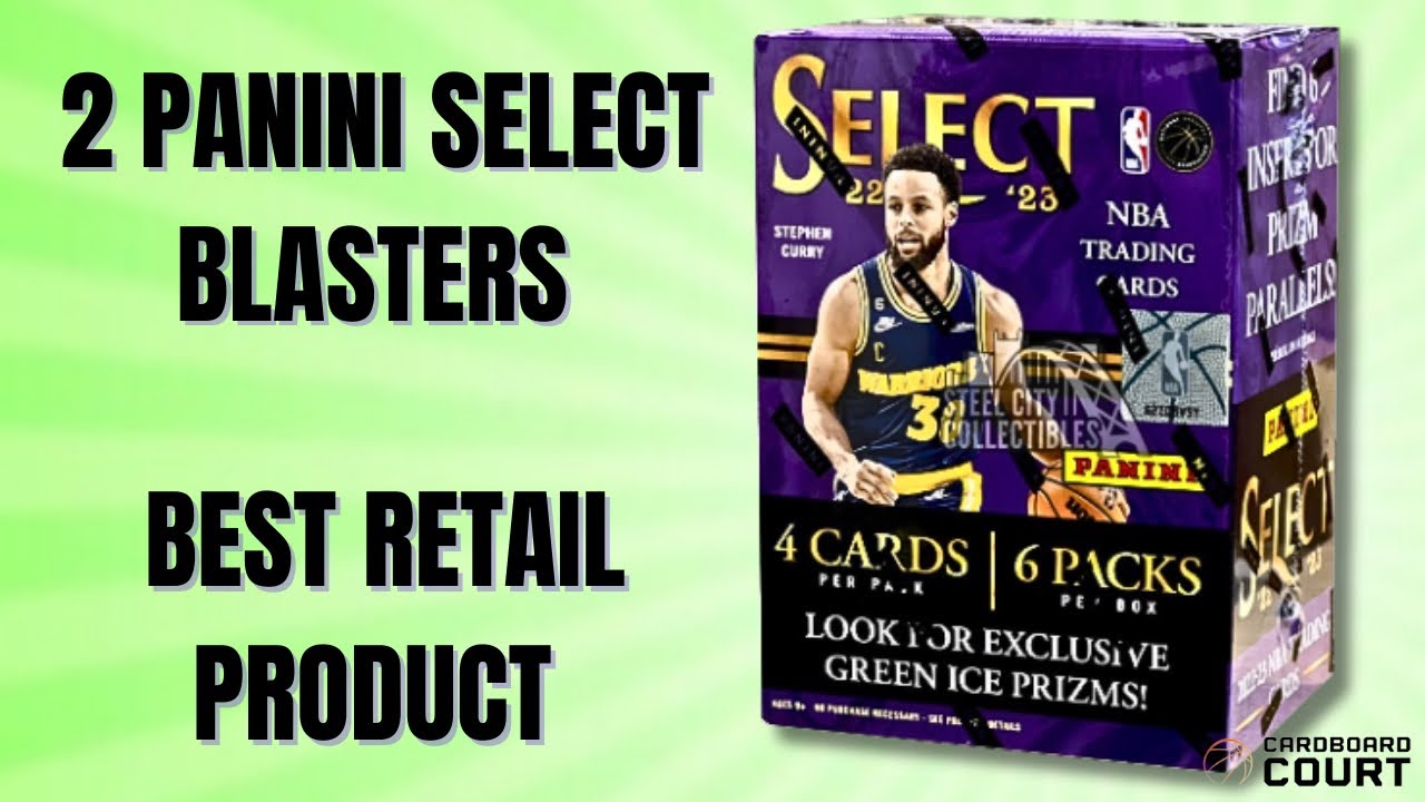 PANINI SELECT Basketball is the BEST  Blaster box in 2023!