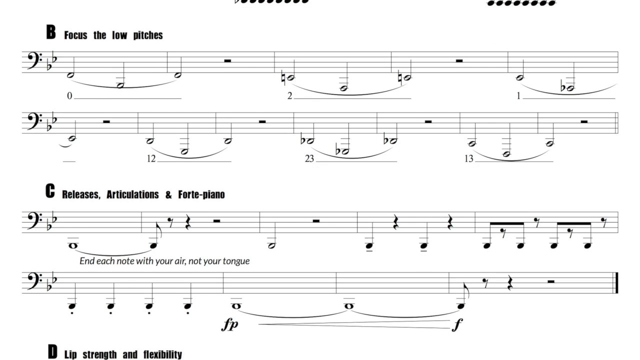 6th grade Warmup 1   Tuba