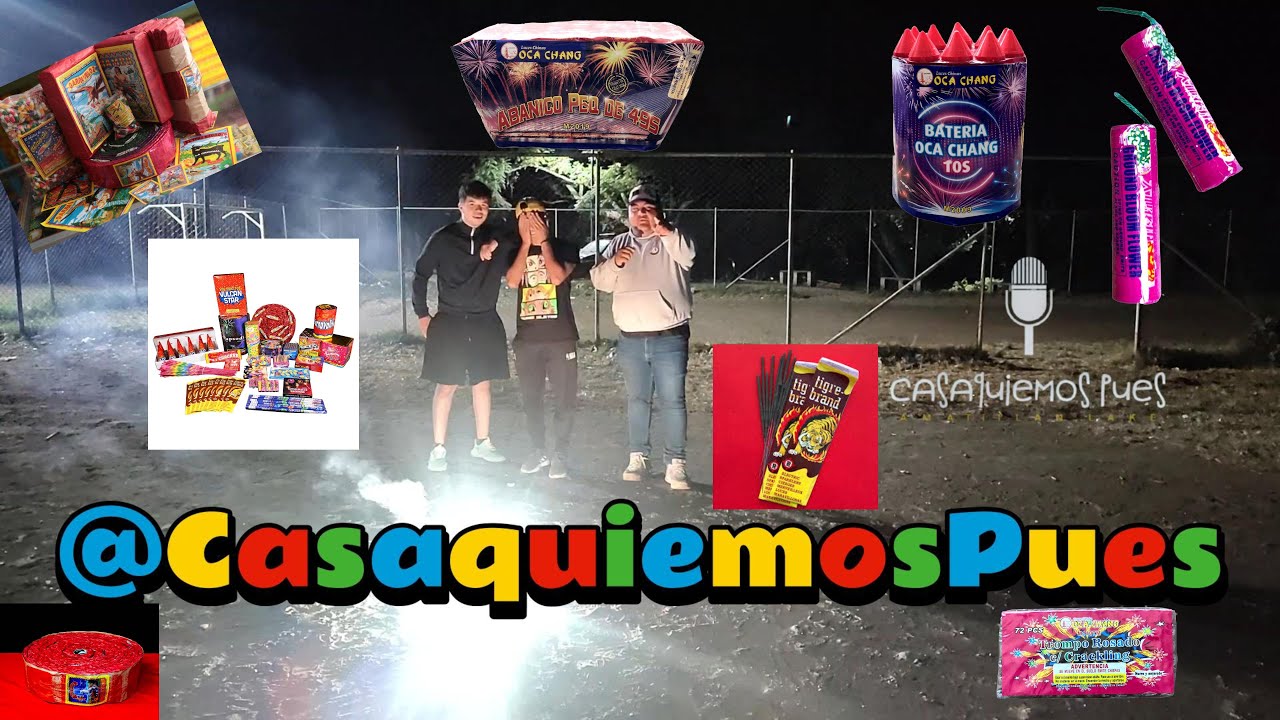 🎆🔥 Compramos y QUEMAMOS pólvora en Amatitlán 🇬🇹 | Feria Navideña 2025 | Casaquiemos Pues