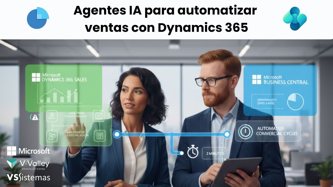 Agentes IA para automatizar ventas con Dynamics 365