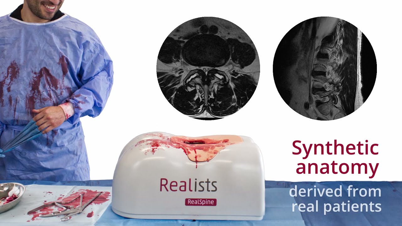 Simulators designed from real patients #Realspine