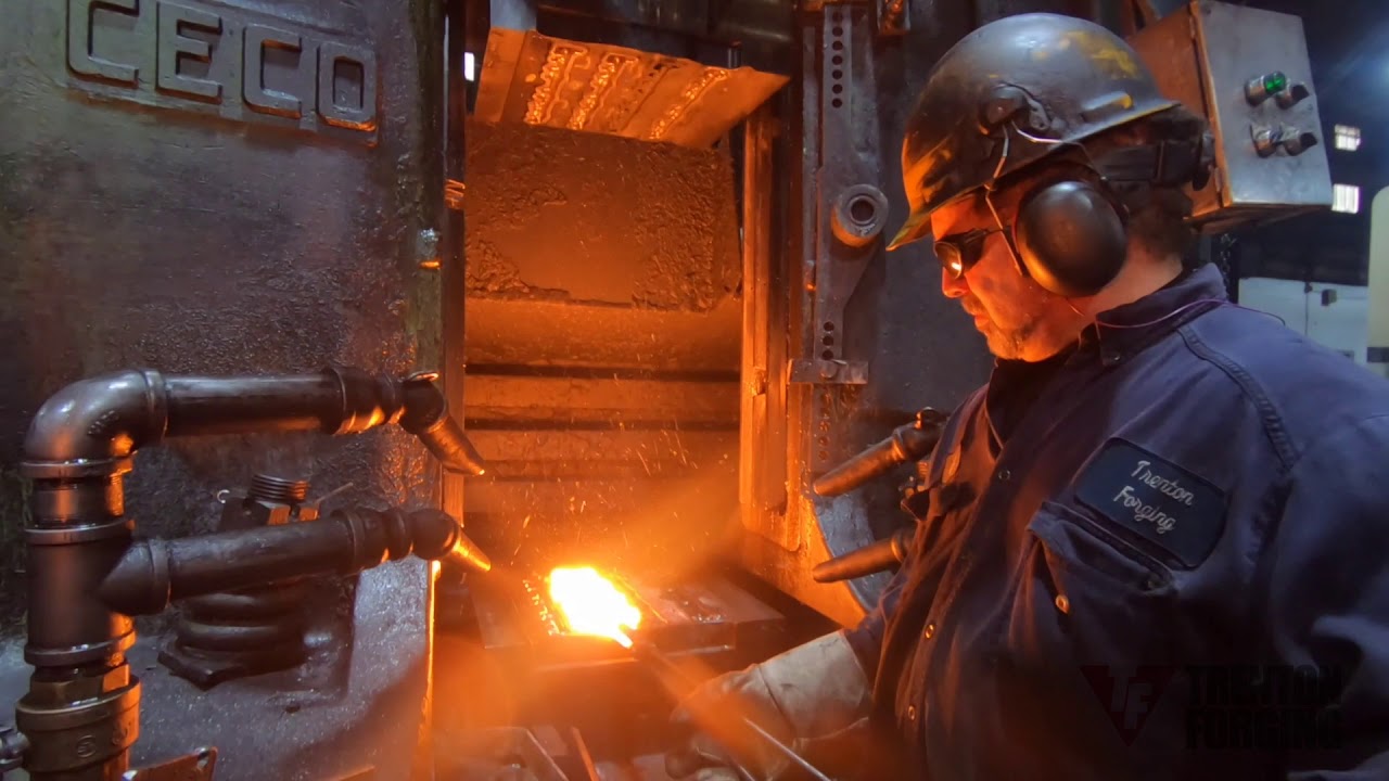 Our process of closed-impression die forging
