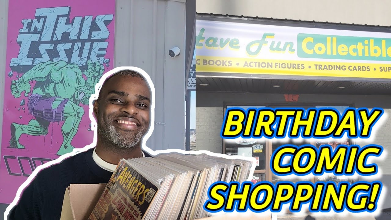 Birthday Comic Book Haul: Two Shops, One GIANT Stack