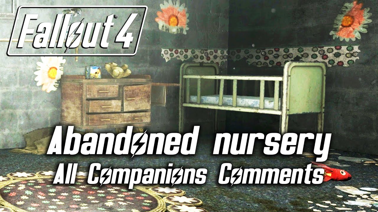 Fallout 4 &mdash; Заброшенный детский сад &mdash; Все комментарии спутников