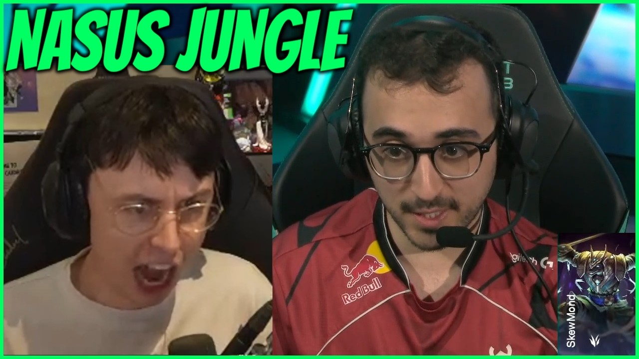 Caedrel Predicts Skewmond's NASUS JUNGLE And It Goes CRAZY Mode