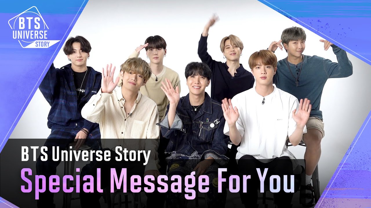 [BTS Universe Story] Special Message For You💌
