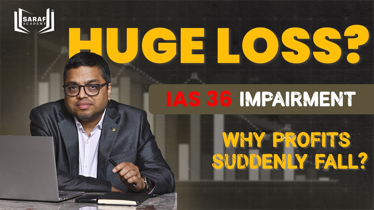 IAS 36 Impairment of Assets Explained | Why Big Companies Suddenly Announce Massive Losses #finance