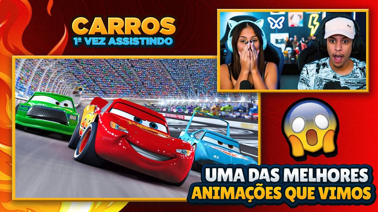 Carros | FILME COMPLETO ✅ [React em Casal] 🔥