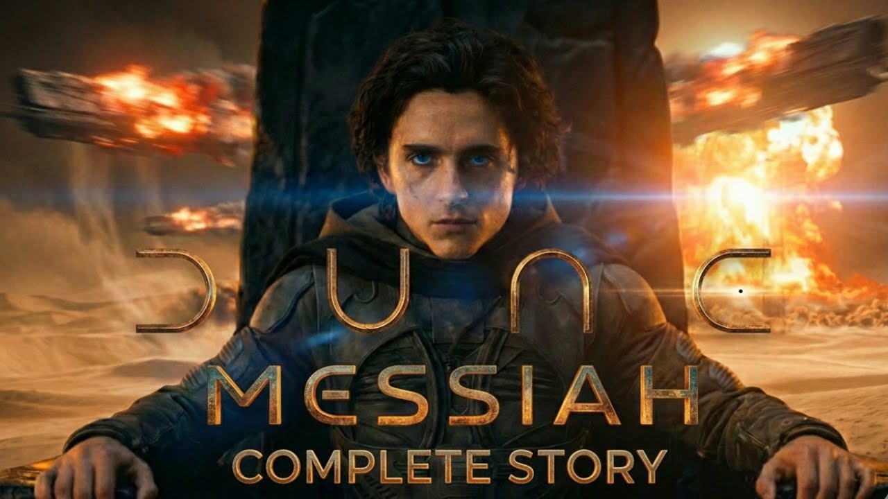 DUNE MESSIAH: Paul Atreides God-Emperor Complete Story Explained | Jihad & the Golden Path