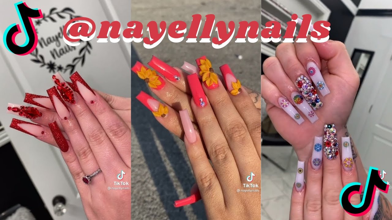 its nail day! best of @nayellynails tiktok compilation I Tik-a-Tok