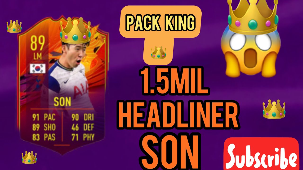 HEADLINER SON!!! Fifa21 pack opening