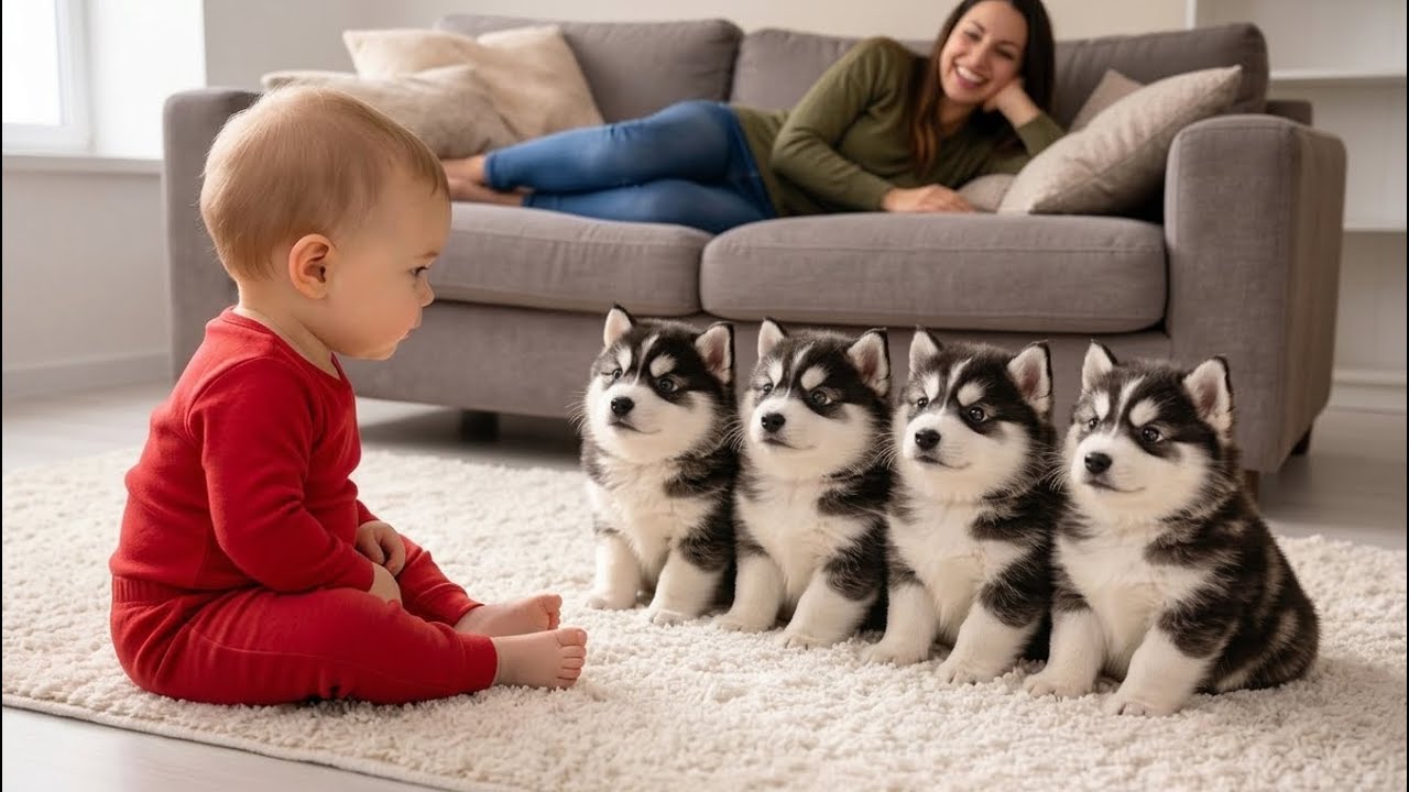 Adorable Baby & German shepherd Reactions | Best baby and dogs Funny moments 🤣 #funnybabies 