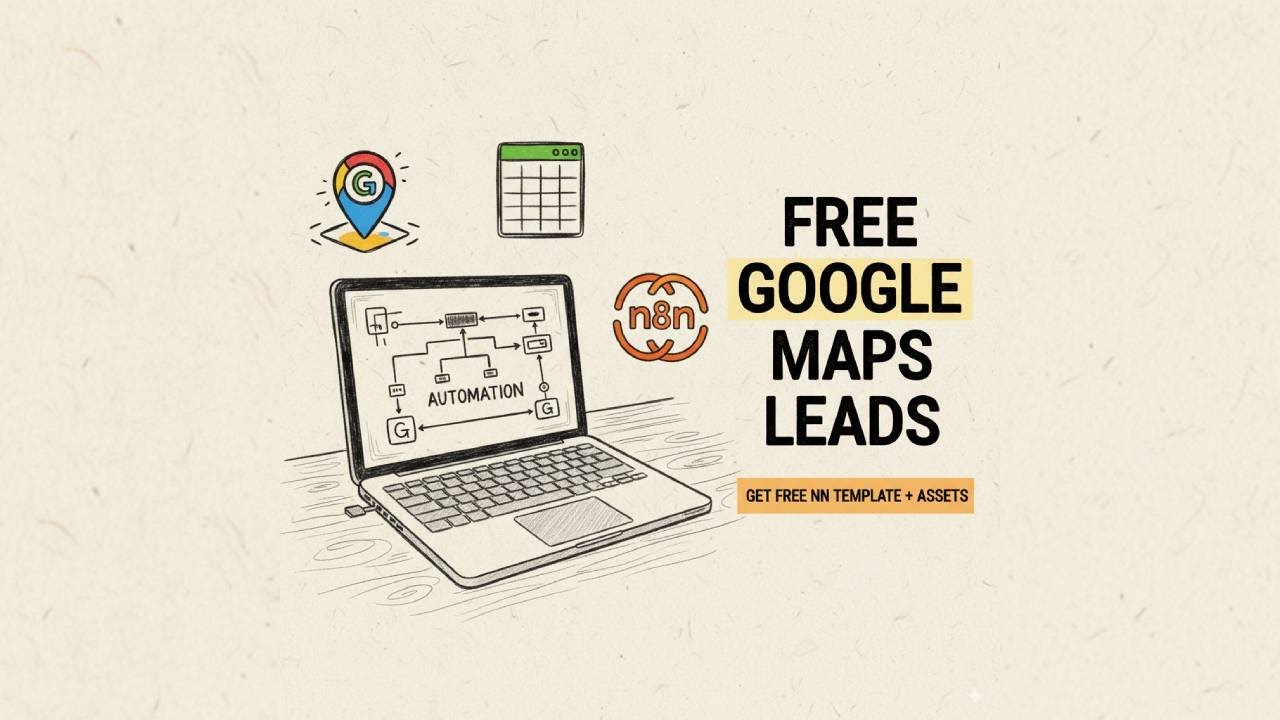Free Leads from Google Maps with Phone Numbers | n8n Workflow + Google Sheets
