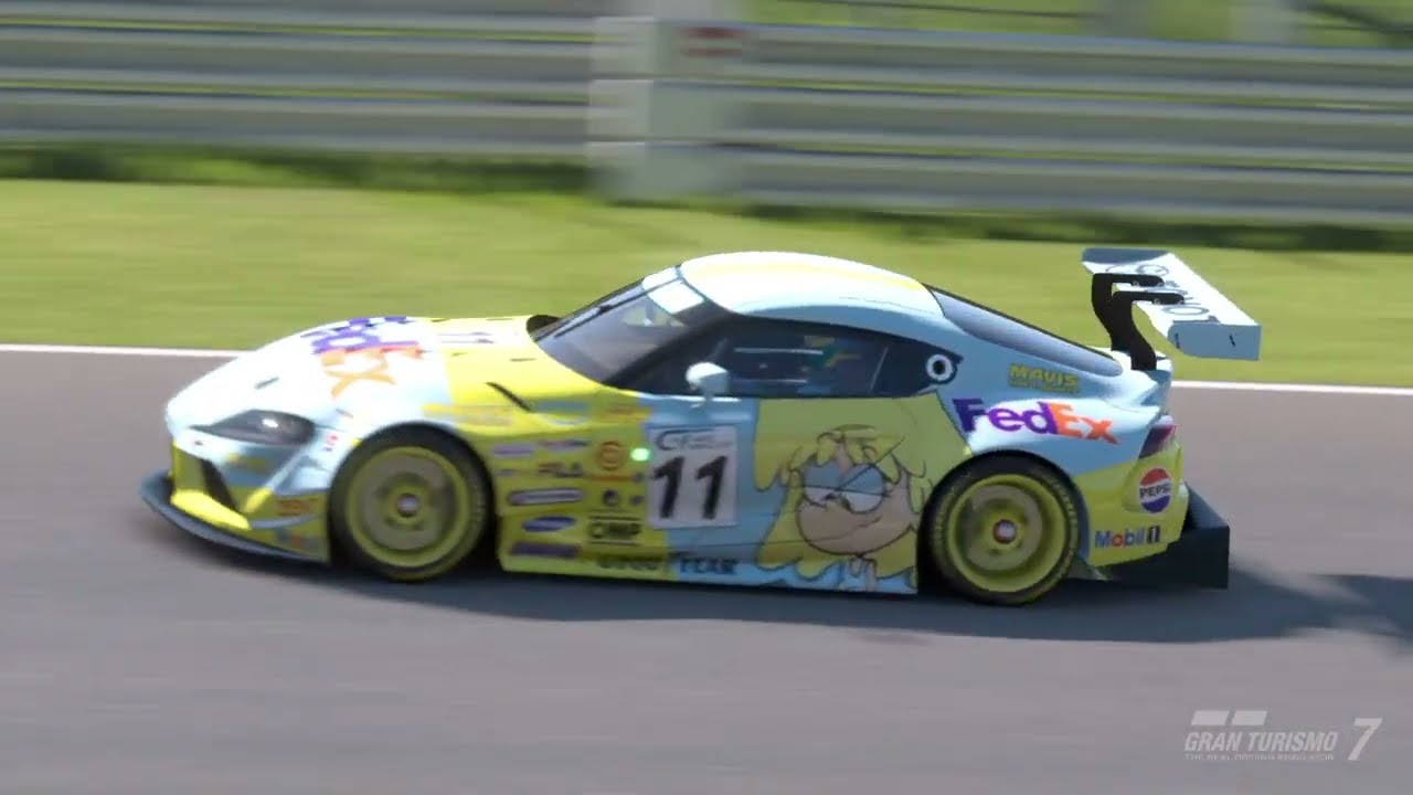 Gran Turismo 7 Replay - Toyota GR Supra GT3 Racing Concept '19 at Autopolis  (Lori Loud)
