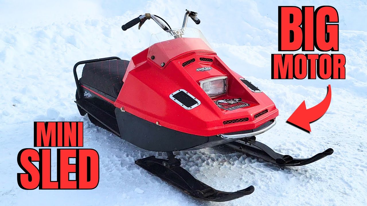 RARE 1972 Mini Brute Alouette Engine Swap!