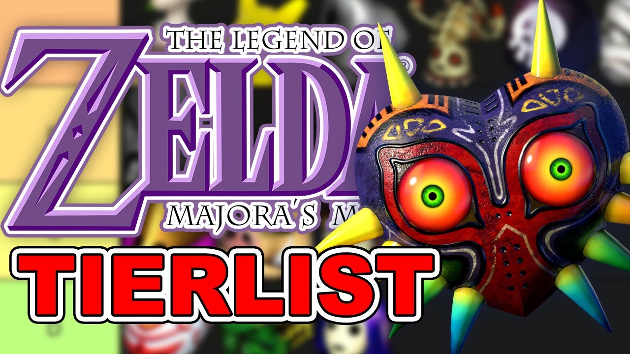Wir ordnen ALLE The Legend of Zelda: MAJORAS MASK Masken in eine Tierlist ein