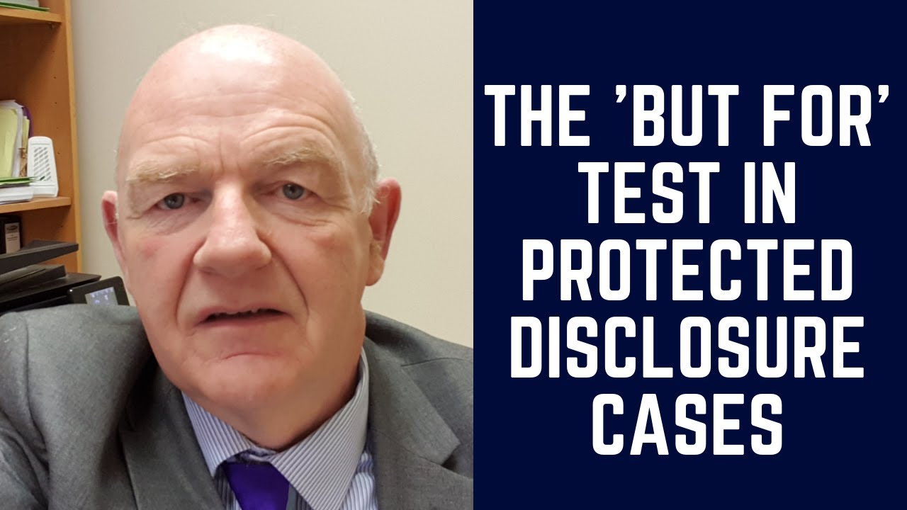 The But For Test in Protected Disclosure Penalisation Claims to WRC