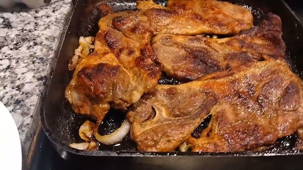 Aci Prepare Ricas Chuletas De Cerdo.💯😋🥩