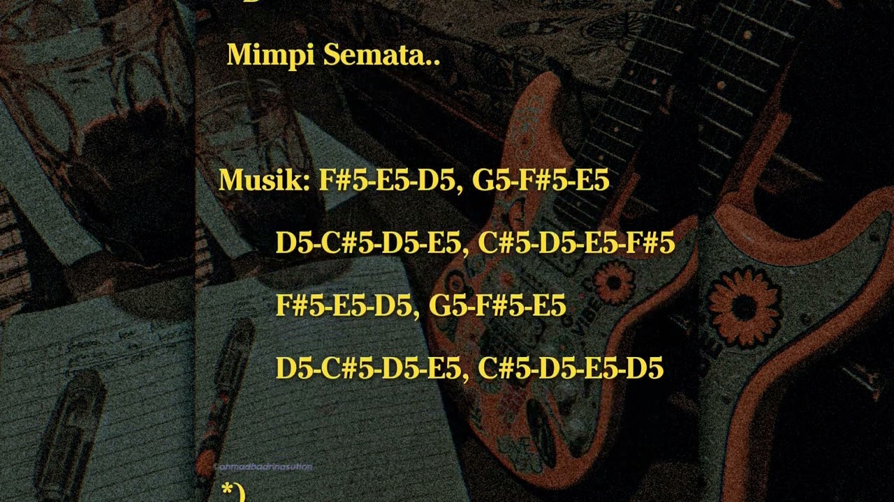 TINKY WINKY - MIMPI SEMATA (CHORD)