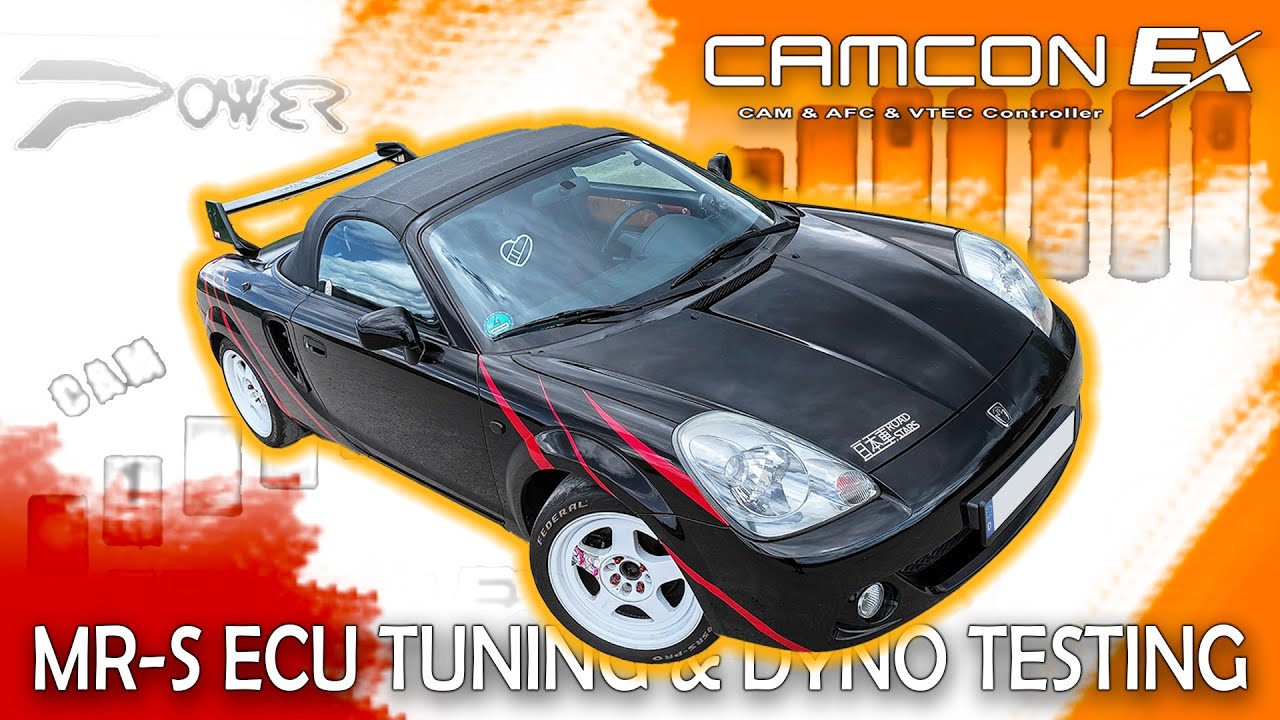Toyota MR2 Spyder Dyno Tuning with an Oldschool JDM ECU - Power Enterprise CAMCON EX