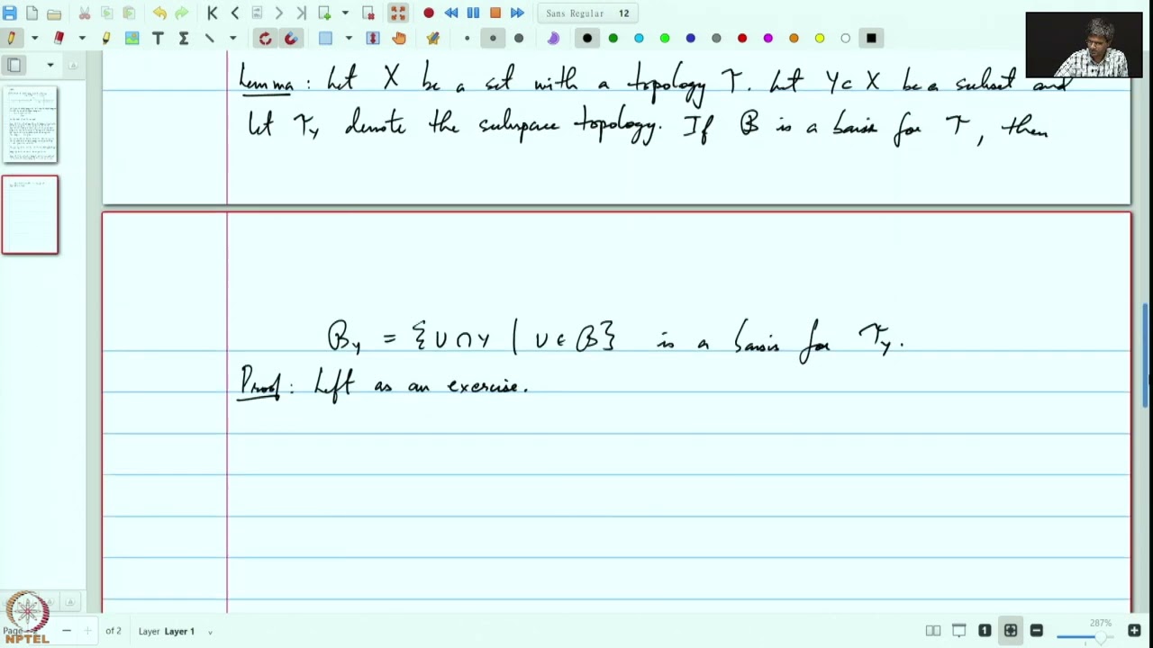 Lecture 05: Product Topology