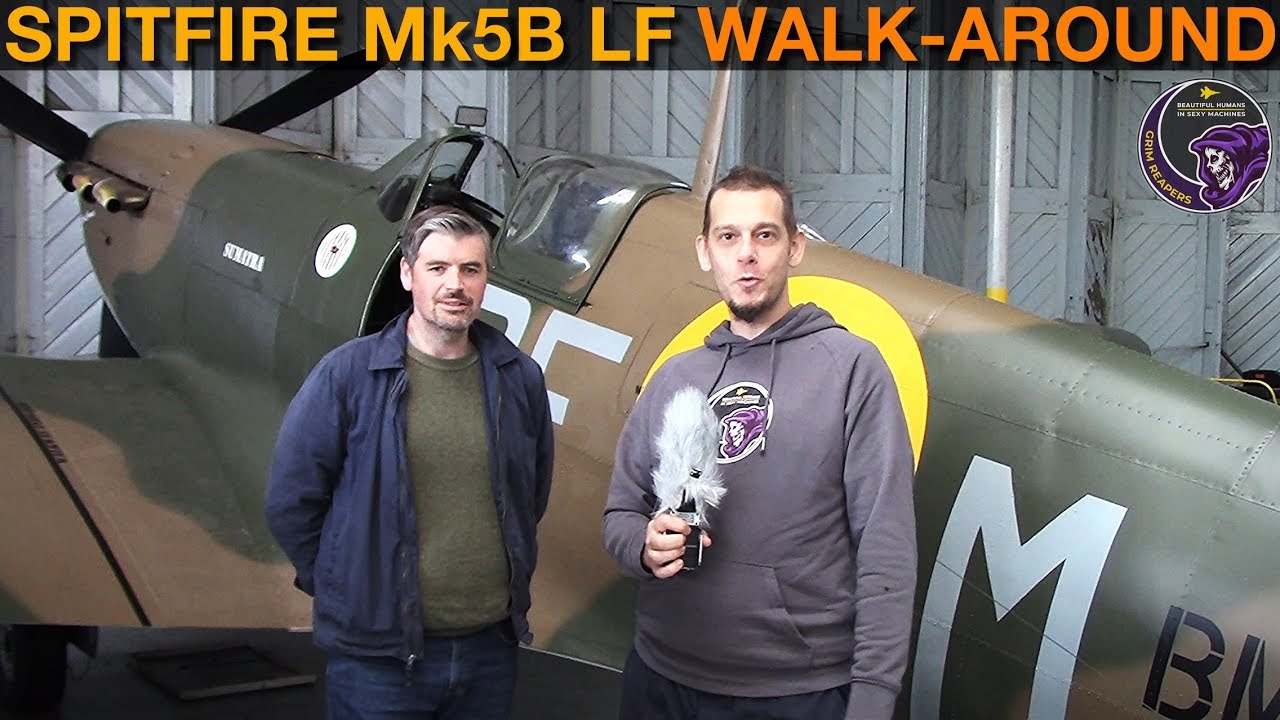 Spitfire Mk5B LF Walk-Around With Pilot David Petters | IWM RAF Duxford