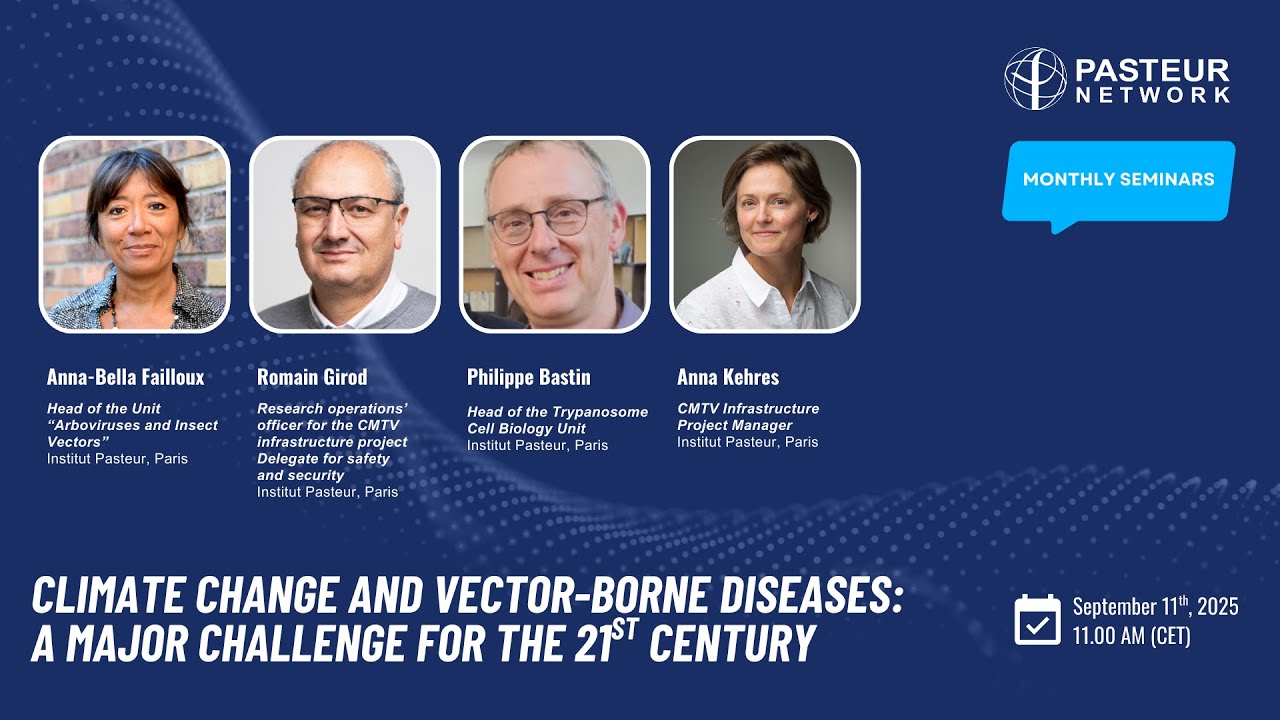 PN Monthly seminar: Climate change and vector-borne diseases: a major challenge for the 21st century