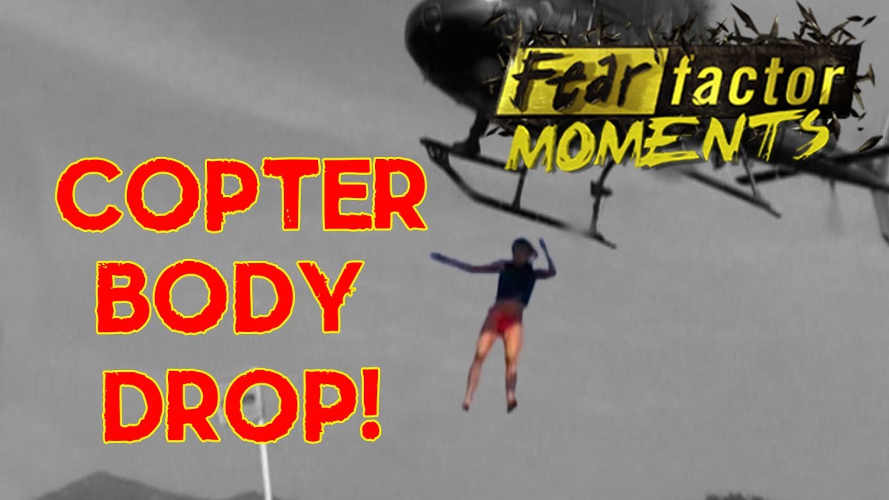 Fear Factor Moments | Helicopter Body Drop