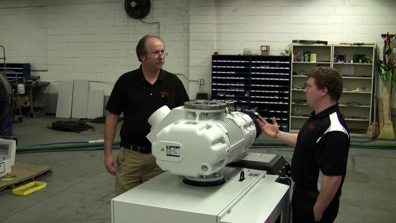 Cleaning the Inlet Sieve on a Leybold Booster Pump (WAU2001)