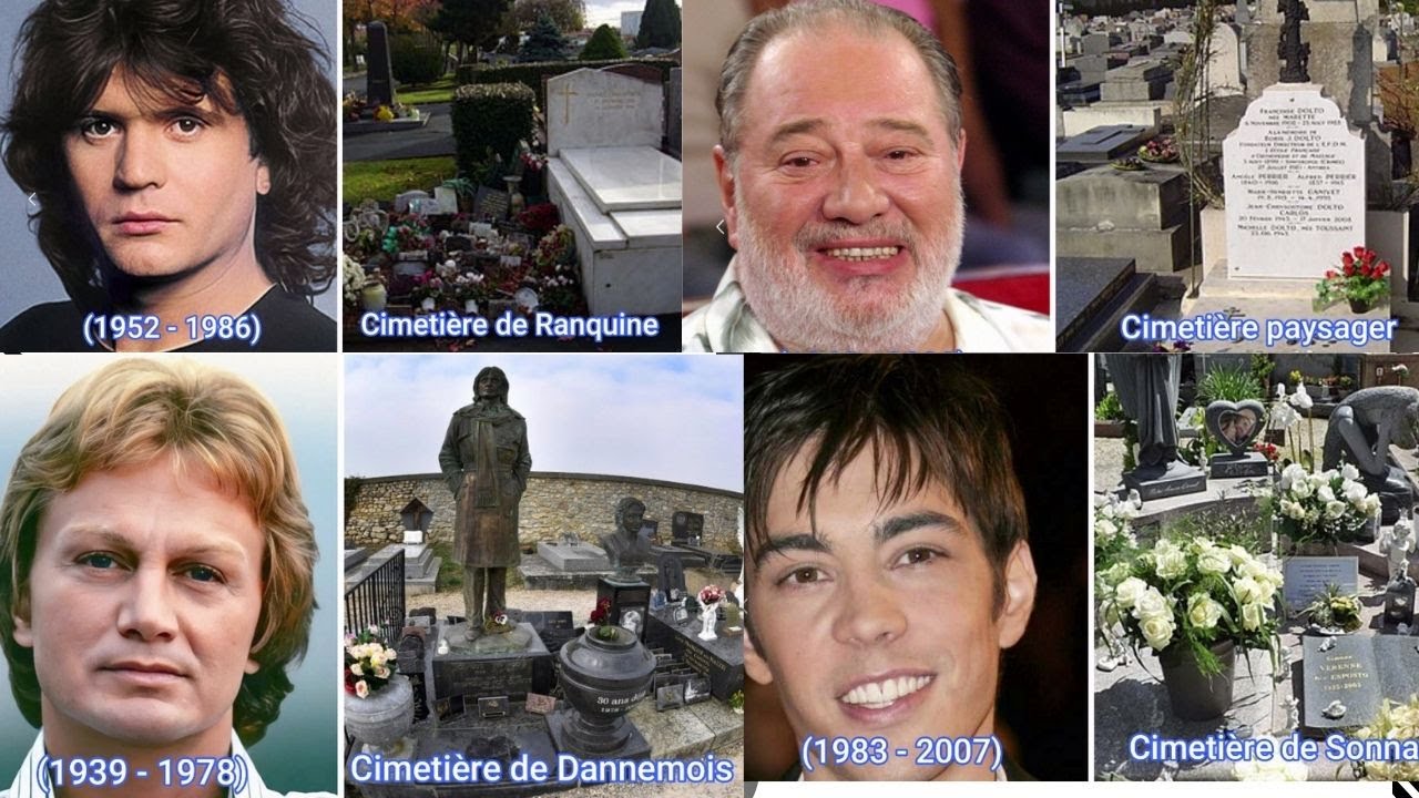 Tombes des Chanteurs Francophones Décédés