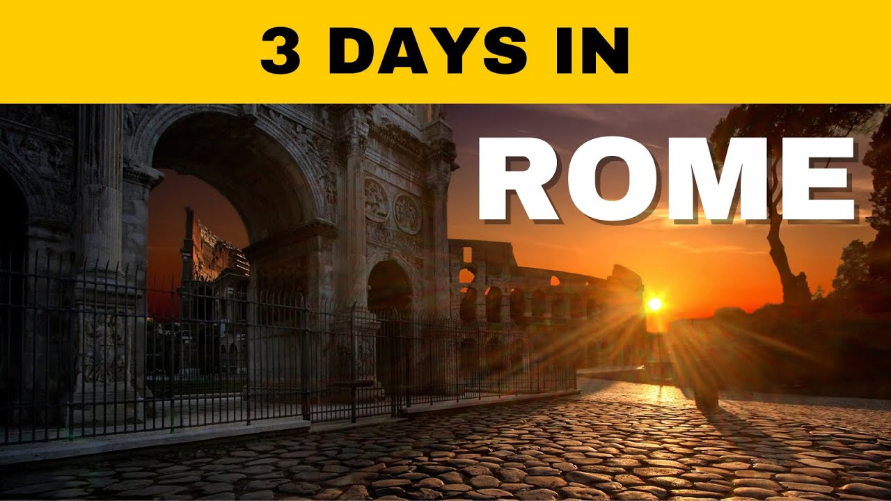 Discover Rome: A 3-Day Itinerary Through History, Art, and Cuisine