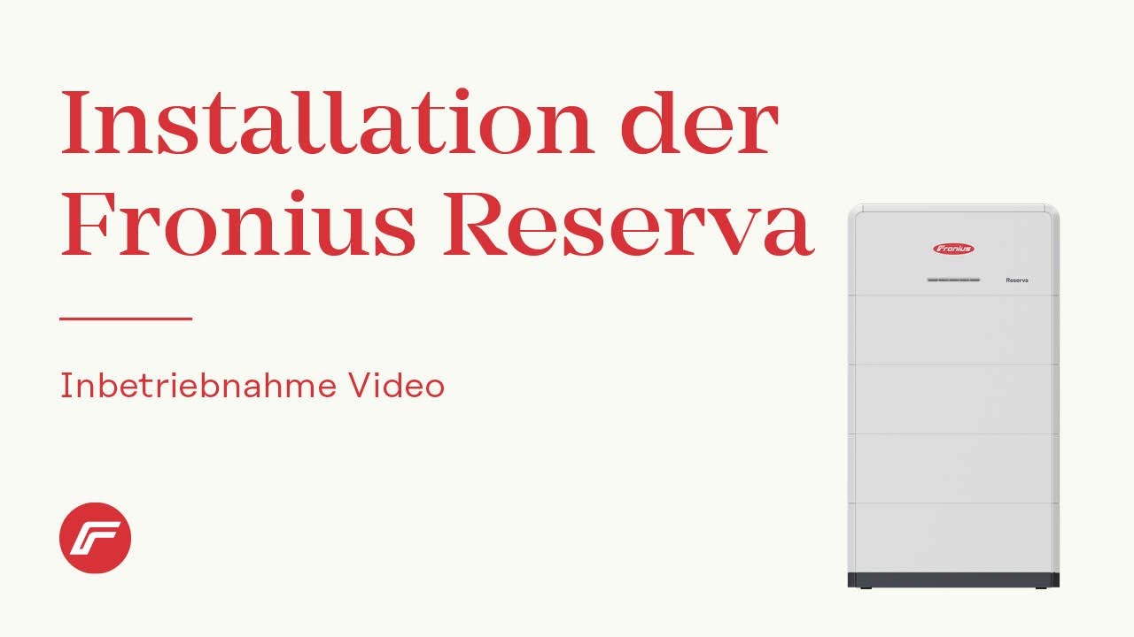 Installation der Fronius Reserva