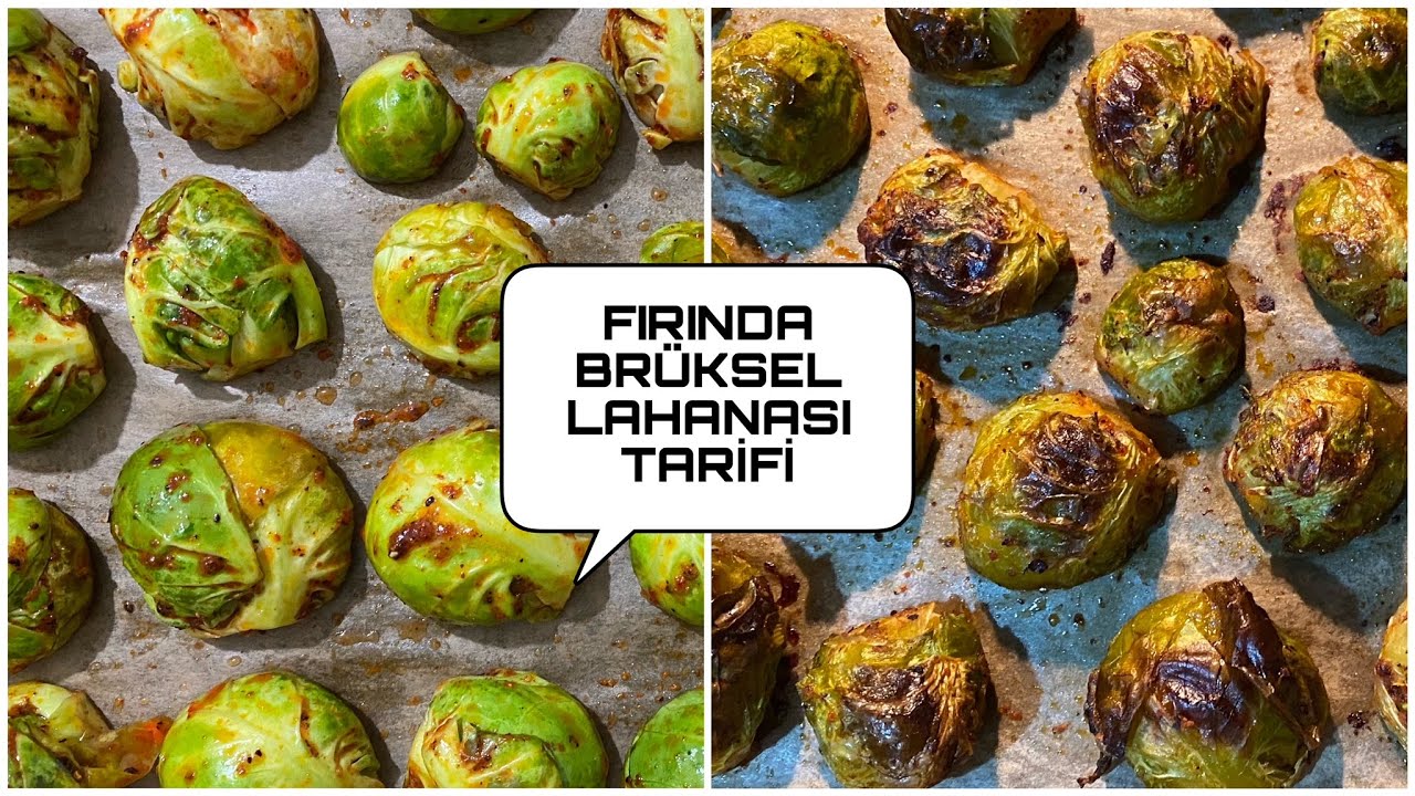 Fırında Soslu Brüksel Lahanası 🌟