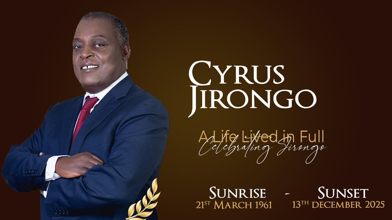 LIVE: A Life Lived in Full - Celebrating Cyrus Jirongo
