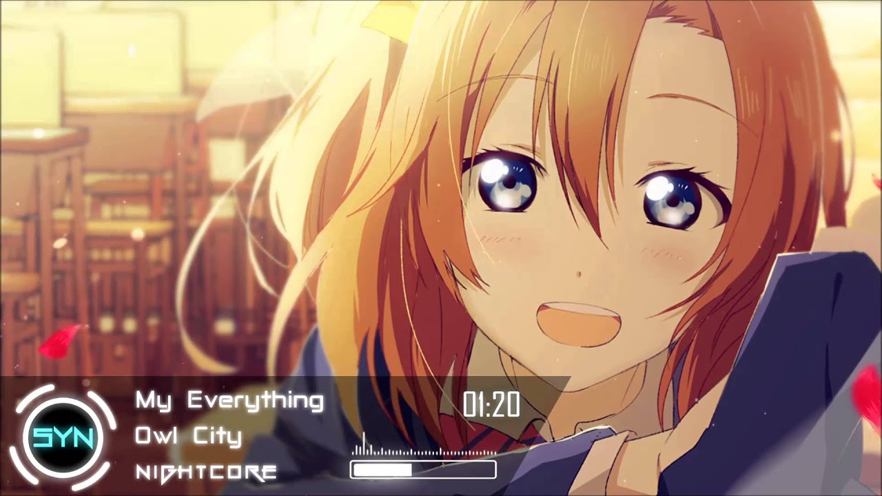 Nightcore | Owl City - My Everything [HD]