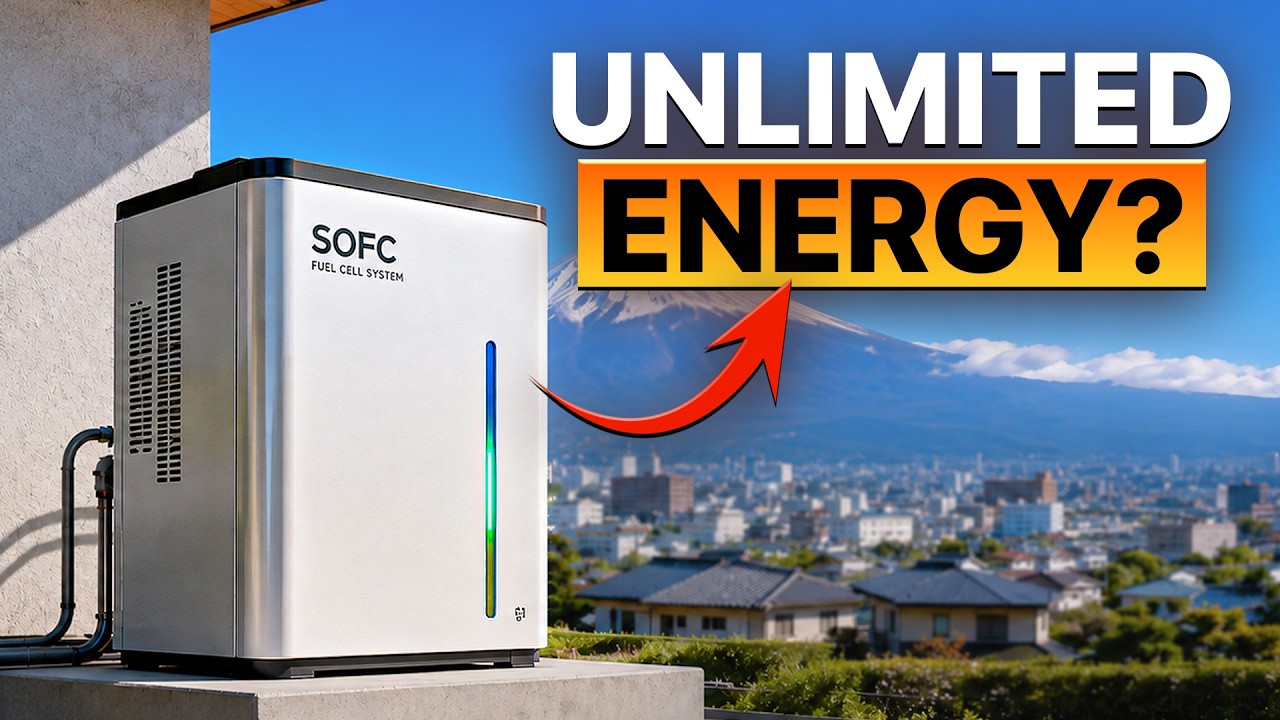 This Fuel Cell Generates Electricity 24/7 | Japan Already Uses It