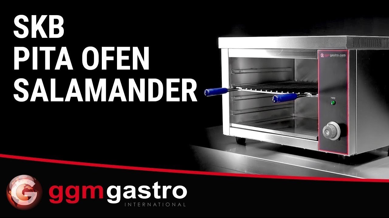 Elektro Pita Ofen/ Salamander KOMPAKT - 2,2 kW - 220 Volt - SKB58 - GGM Gastro