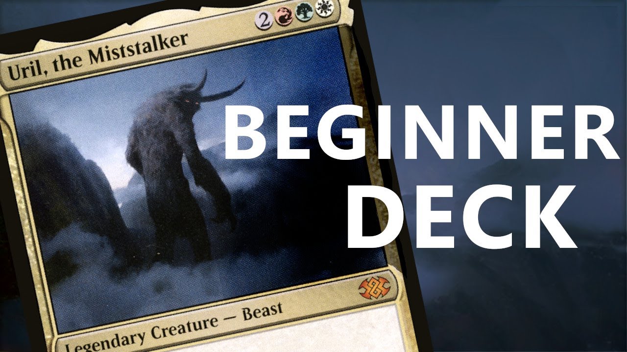 Commander deck for NEW PLAYERS! Easy to play deck - Uril, the Miststalker