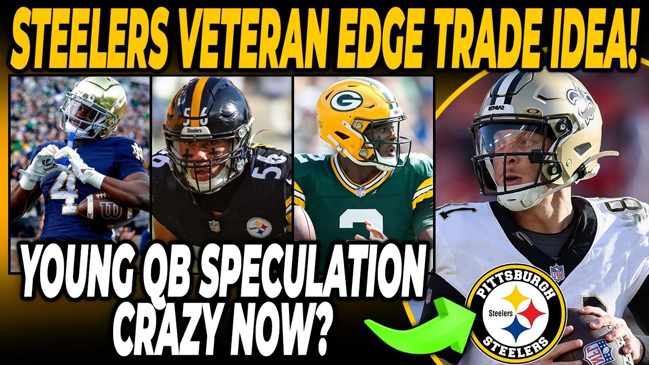 🚨😱 BREAKING RUMOR! Steelers Could Trade Veteran Edge While Eyeing Young Qb Trade Idea?