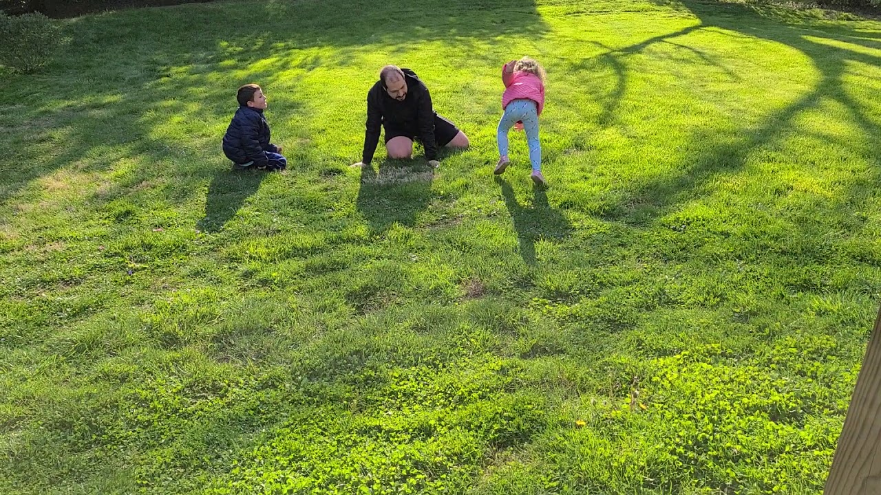 Outside time with Tata!