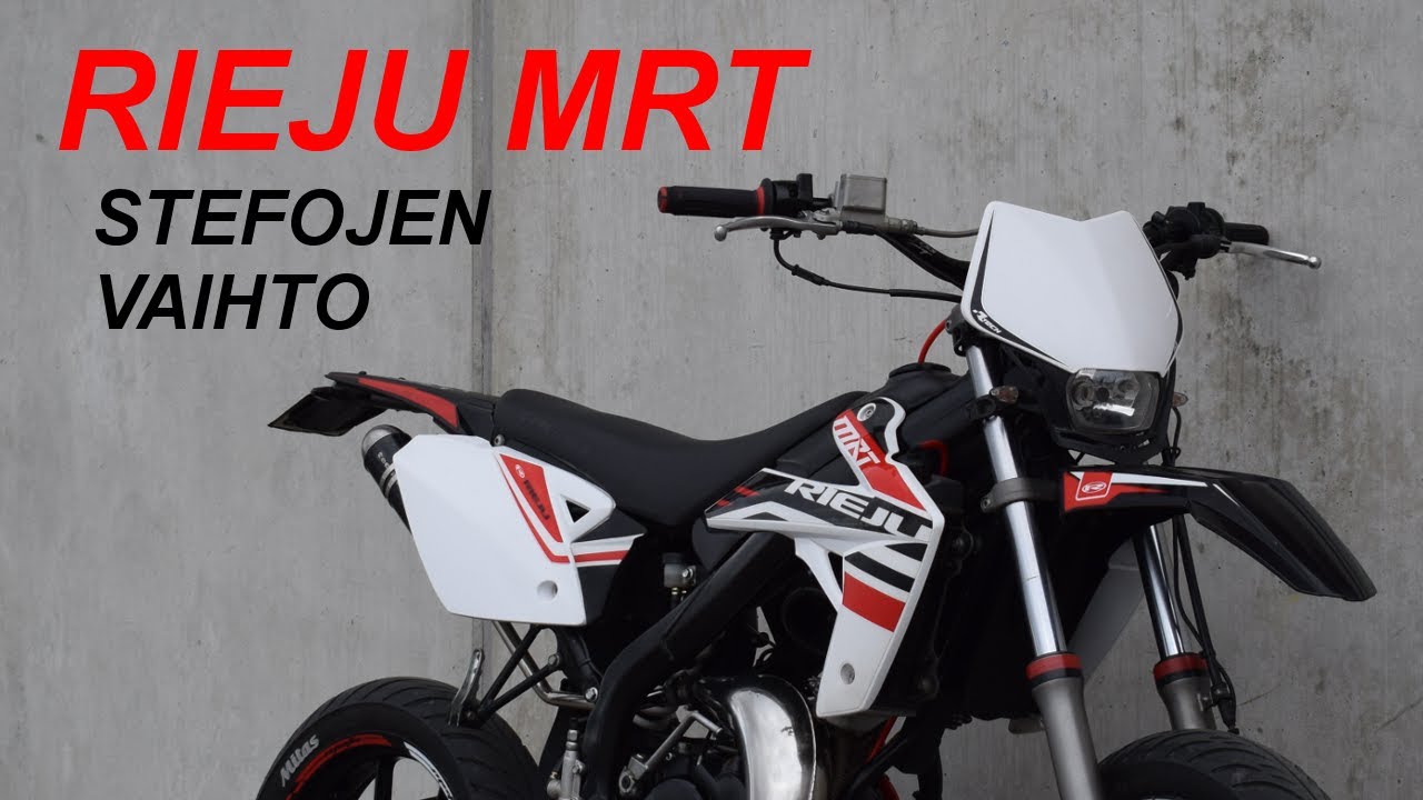 Rieju MRT keulan stefojen vaihto - Rieju myyntikuntoon #4