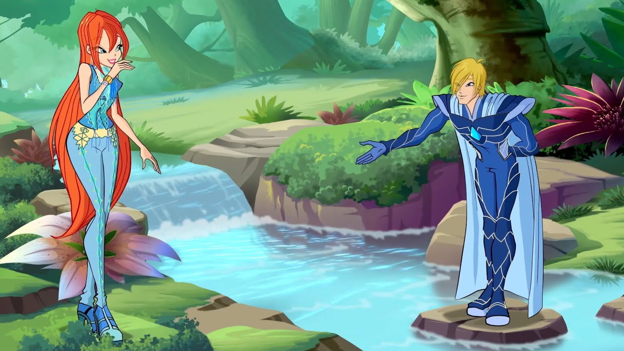 Bloom and Sky being perfect together | Winx Club Clip