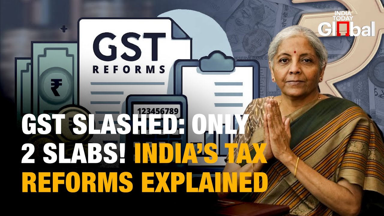 India&rsquo;s GST Reform 2025: Only 2 Slabs for Essentials | Luxury & Sin Goods at 40% | EXPLAINED