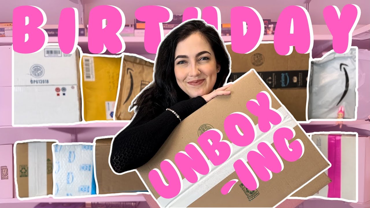 Birthday Book Unboxing 🎁 ft. a girl who really needed this 🥲